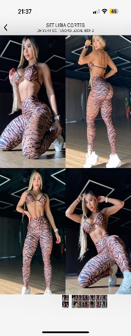 Set Pantalon Top Rasgado