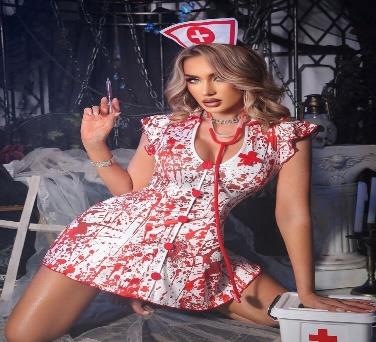Disfraz Enfermera Zombie