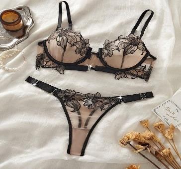 Set Lingerie Black Sensual