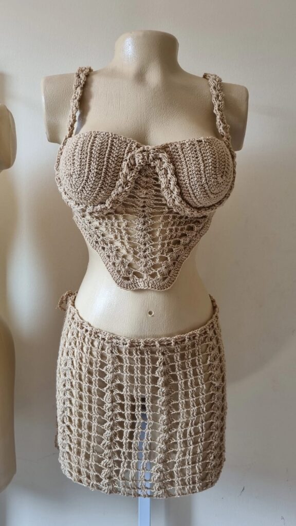 Set Corset Blanco